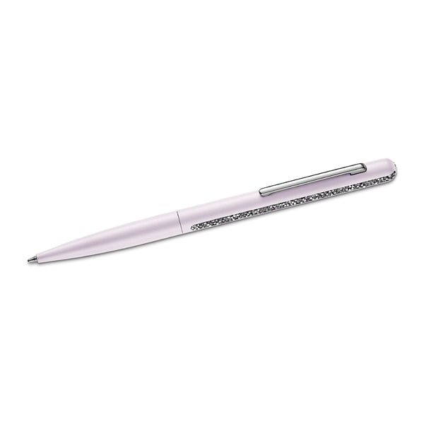 Crystalline ballpoint pen, Blue, Blue lacquered, Chrome plated