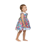 Piccola Speranza Kids Baby Girl's Blue Dress