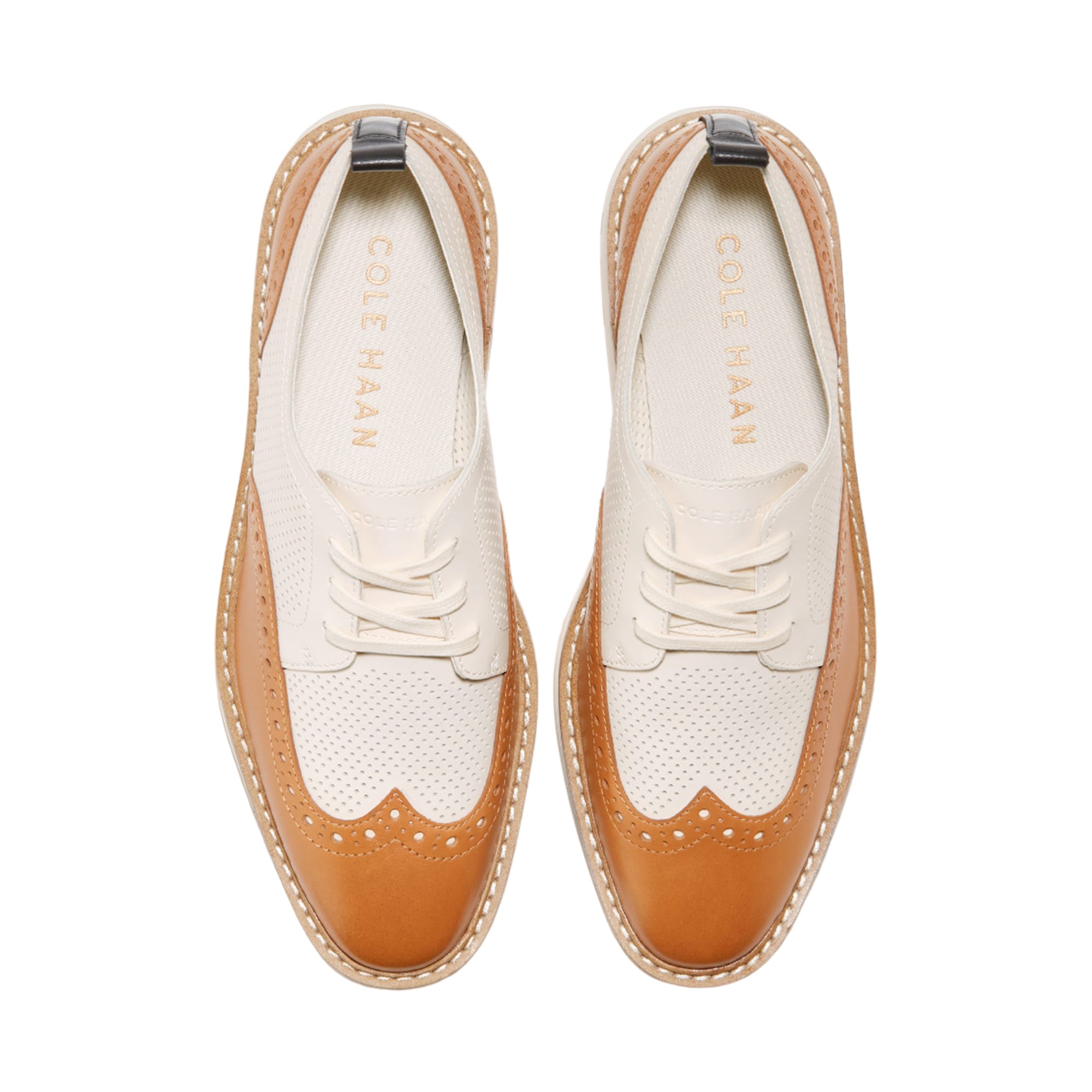 Cole Haan Women s OriginalGrand Platform Wingtip Oxford Bluesalon