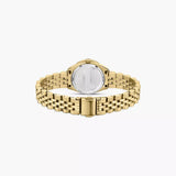 Police Ladies Champagne Dial Yellow Gold Plated Analog Stainless Steel Watch