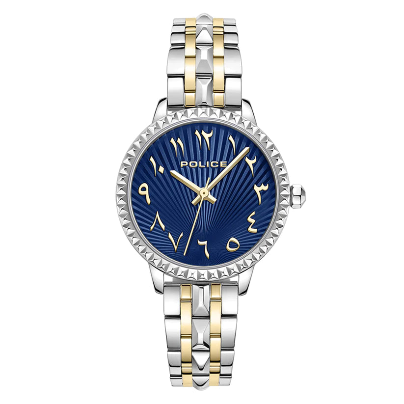 Police blue dial outlet watch