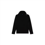 Paul & Shark Men's Black Cotton Hoodie Sweatshirt with Print