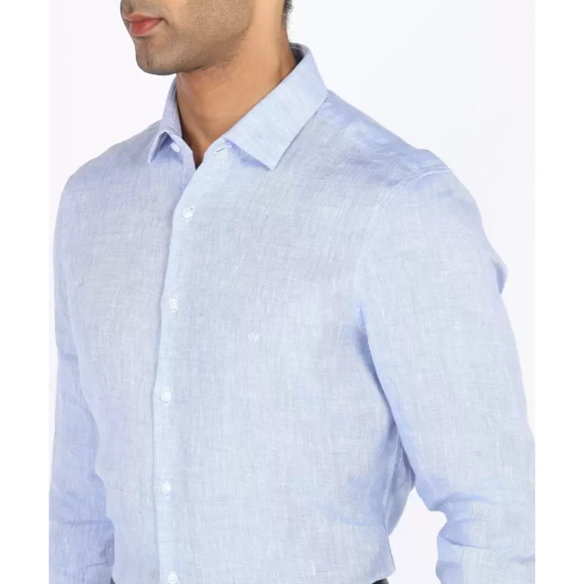 Buy CALVIN KLEIN JEANS Grey Solid Slim Fit Mens Casual Shirt