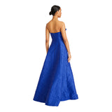 Ml By Monique Lhuillier Women's Aliana Cobalt Blue Long Dress