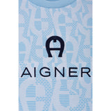 Aigner Kids Boy's Blue T-Shirt