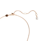 Swarovski Mesmera Set (Necklace and Bracelet) Mixed cuts, White, Rose gold-tone plated