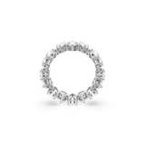 Swarovski Matrix Vittore Ring Pear cut White Silver-tone finish