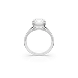 Swarovski Stilla Cocktail Ring, Octagon cut, White, Rhodium plated