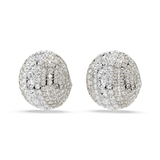 Swarovski Sublima Clip Earrings White Rhodium Plated