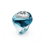 Swarovski Dulcis cocktail Ring Heart cut Pavé Heart