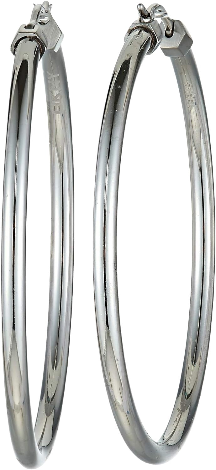 Dkny hoop earrings clearance