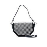 Abseel Women's Square Strass Shoulder Bag