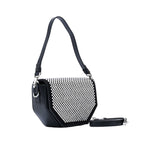 Abseel Women's Square Strass Shoulder Bag