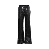 Alberta Ferretti Women's Dazzling Sequin Flared Trouser