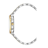 Aigner Fermo Gents White Dial Gold/Silver Stainless Steel Watch