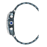 Aigner Trapani Chrono Gents Silver Blue Watch
