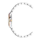 Aigner Daiana Ladies Blue Dial Silver/Rose Gold Stainless Steel Watch