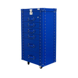 Artisan Jewelry Cabinet Blue Plain