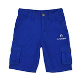 Aigner Kids Boy's White & Blue Set of T-Shirt & Bermuda