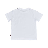Aigner Kids Boy's White & Grey Set of T-Shirt & Bermuda