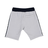 Aigner Kids Boy's White & Grey Set of T-Shirt & Bermuda