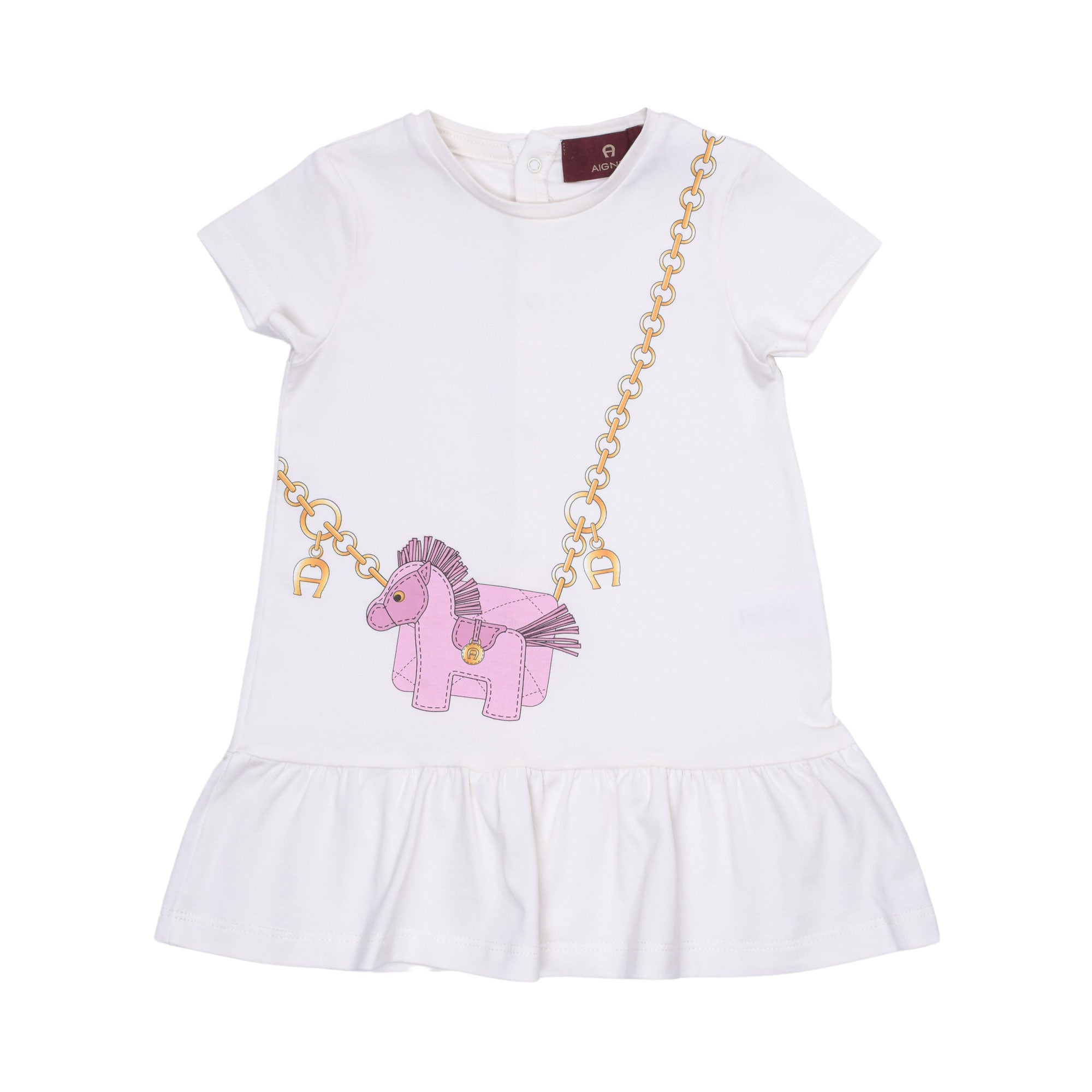 Aigner Kids Baby Girl s White Dress Bluesalon