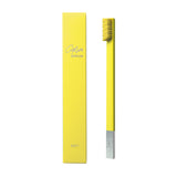 Apriori Sunflower Yellow Silver Slim Toothbrush