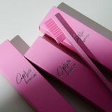 Apriori Bubblegum Pink Silver Slim Toothbrush