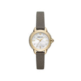 Emporio Armani  Women's Three-Hand Taupe Leather Watch