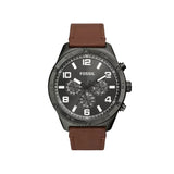 Fossil Men's Brox Multifunction Brown Leather Watch