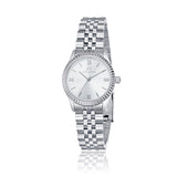 Luca Barra Ladies Watch with Steel Case and Silver Dial
