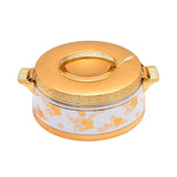 Casa Blu Hot Pot Food Warmer with Elegant Floral Design
