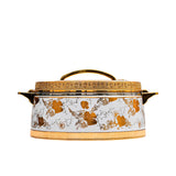 Casa Blu Hot Pot Food Warmer with Elegant Floral Design