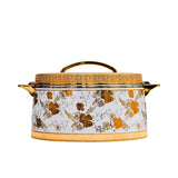 Casa Blu Hot Pot Food Warmer with Elegant Floral Design