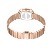 Cerruti 1881 Gresta Women's Green Dial Rose Gold Stainless Steel Mesh Bracelet Watch