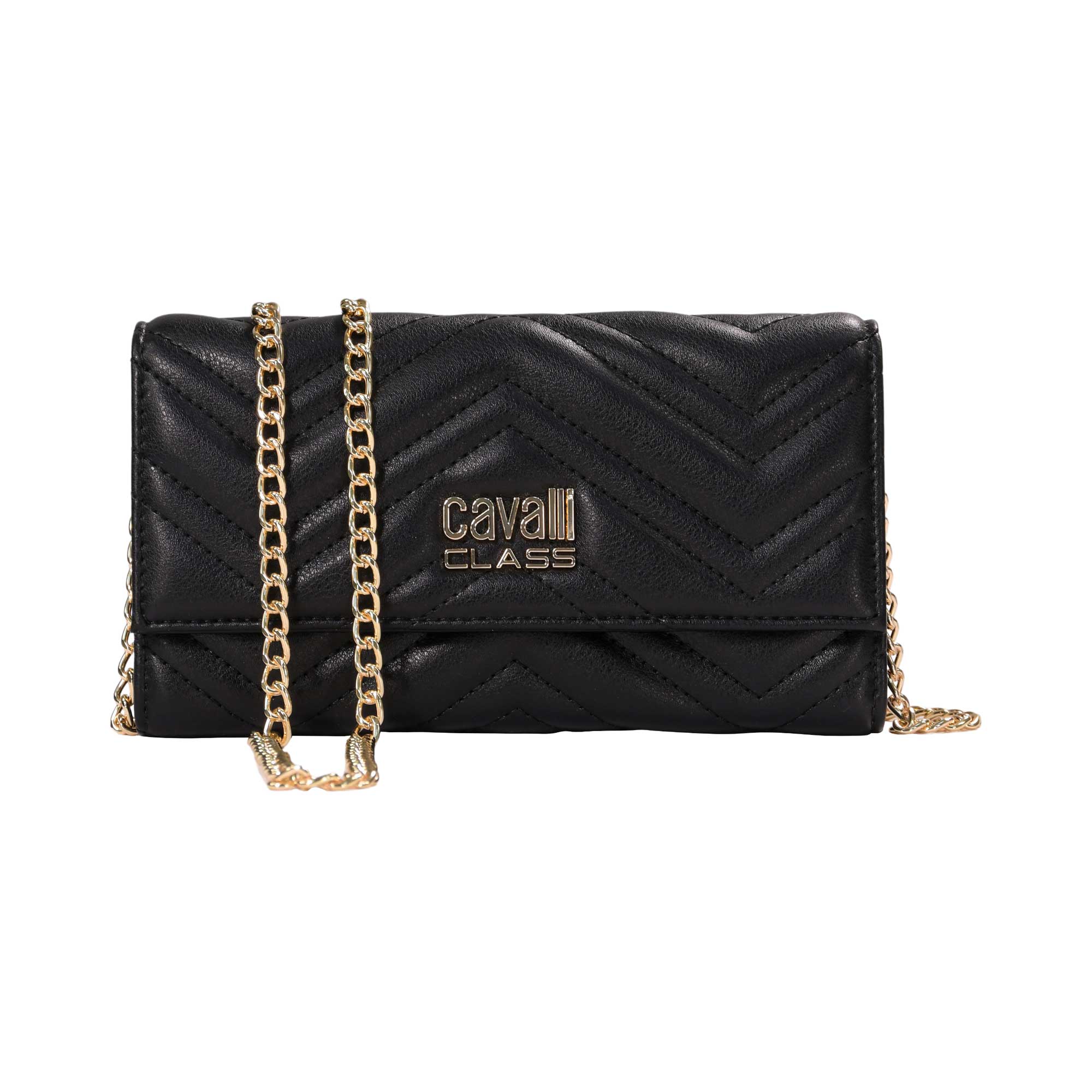 Cavalli Class Women s Leather Mini Handbag Bluesalon