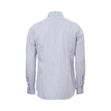 Corneliani Men's White Print Shirt