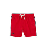 Eden Park Gents Plain Swim Shorts With Tricolor Stripe Detail