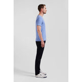 Eden Park Gents Plain Light Blue Short Sleeve T-Shirt
