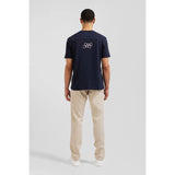 Eden Park Gents Navy Blue T-Shirt With Eden Park Embroidery