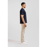 Eden Park Gents Navy Blue T-Shirt With Eden Park Embroidery