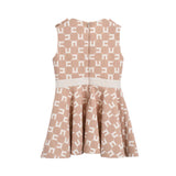 Elisabetta Franchi Kids Girl's Beige Dress
