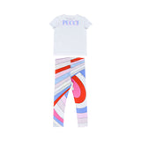 Emilio Pucci Kids Girl's Multicolor Set T-Shirt & Legging