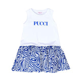 Emilio Pucci Kids Girl's White Dress