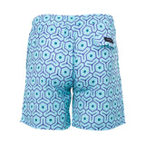 Empire Lines Men's Sky Blue Swimming Short