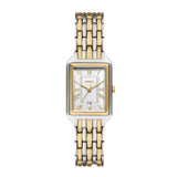 Fossil Raquel Ladies Three-Hand Date Two-Tone Stainless Steel Watch