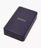 Fossil Harwell Ladies Three-Hand Gold-Tone Stainless Steel Watch Necklace