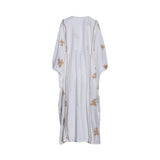 Fahm Women's Long Colorful Dress, Free Size