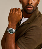 Fossil Machine Gents Chronograph Stainless Steel Watch