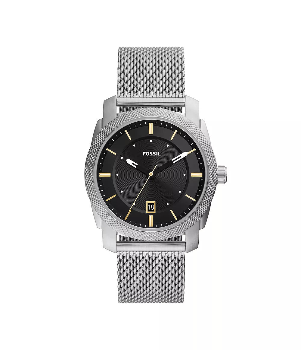 Fossil mesh watch best sale